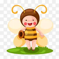 卡通小蜜蜂PNG下载-空若网 卡通小蜜蜂PNG下载-空若网