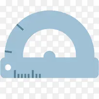 手绘半圆尺子图案-空若网 手绘半圆尺子图案-空若网