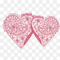 粉色爱心-空若网 粉色爱心-空若网