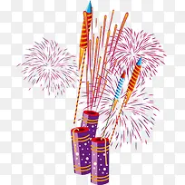 春节各式多彩烟花-空若网 春节各式多彩烟花-空若网