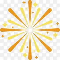 春节彩色烟花素材图片ai矢量元素-空若网 春节彩色烟花素材图片ai矢量元素-空若网