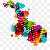 卡通多彩圆圈-空若网 卡通多彩圆圈-空若网