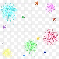 春节美丽多彩烟花-空若网 春节美丽多彩烟花-空若网