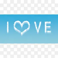 LOVE云彩效果-空若网 LOVE云彩效果-空若网