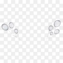 白色气球-空若网 白色气球-空若网