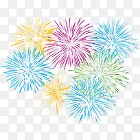 春节美丽多彩烟花-空若网 春节美丽多彩烟花-空若网