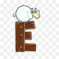 卡通可爱字母动物免抠素材-空若网 卡通可爱字母动物免抠素材-空若网