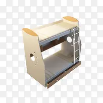 白色设计感宿舍床-空若网 白色设计感宿舍床-空若网