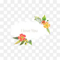 花朵装饰椭圆爱情标签-空若网 花朵装饰椭圆爱情标签-空若网