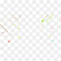 多彩清新线条飞机漂浮素材-空若网 多彩清新线条飞机漂浮素材-空若网