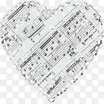 音符爱心-空若网 音符爱心-空若网