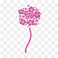 长条花瓣碎点装饰图案-空若网 长条花瓣碎点装饰图案-空若网