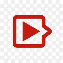 播放三角卡通矢量素材-空若网 播放三角卡通矢量素材-空若网