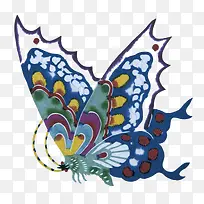 手绘古风风筝-空若网 手绘古风风筝-空若网