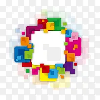 彩色节日花环-空若网 彩色节日花环-空若网