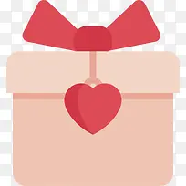 七夕节黄色爱心礼盒-空若网 七夕节黄色爱心礼盒-空若网