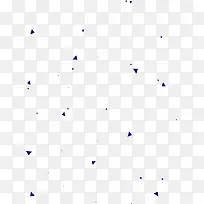 蓝色漂浮三角形-空若网 蓝色漂浮三角形-空若网