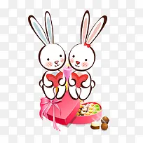 卡通爱情兔子-空若网 卡通爱情兔子-空若网