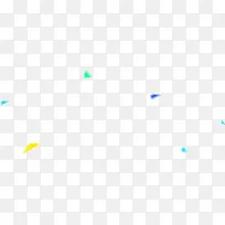 飞舞黄色绿色蓝色三角形-空若网 飞舞黄色绿色蓝色三角形-空若网