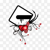 矢量立体爱心-空若网 矢量立体爱心-空若网