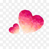 卡通粉色爱心免抠图-空若网 卡通粉色爱心免抠图-空若网
