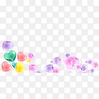 水晶爱心元素-空若网 水晶爱心元素-空若网