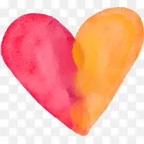 情人节多彩渐变爱心-空若网 情人节多彩渐变爱心-空若网