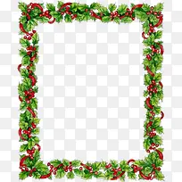圣诞节装饰藤蔓绿叶-空若网 圣诞节装饰藤蔓绿叶-空若网