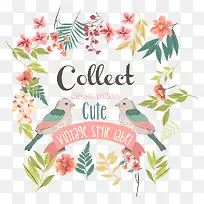 小清新店庆卡片矢量-空若网 小清新店庆卡片矢量-空若网