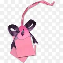 纸质爱心蝴蝶结标签-空若网 纸质爱心蝴蝶结标签-空若网