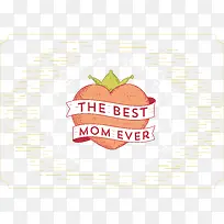 母情节飘带与爱心-空若网 母情节飘带与爱心-空若网