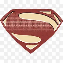 红色超人三角形插画-空若网 红色超人三角形插画-空若网