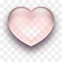 玻璃透明爱心-空若网 玻璃透明爱心-空若网