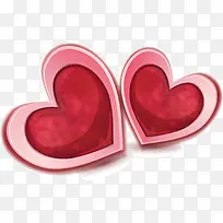 矢量手绘爱心-空若网 矢量手绘爱心-空若网