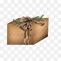 圣诞节棕色礼品盒素材-空若网 圣诞节棕色礼品盒素材-空若网