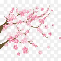 浪漫粉红色桃花树枝-空若网 浪漫粉红色桃花树枝-空若网