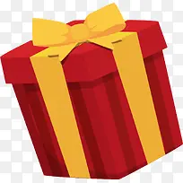 立体红色圣诞节礼物-空若网 立体红色圣诞节礼物-空若网