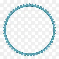 绿色简约波浪边框-空若网 绿色简约波浪边框-空若网