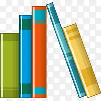 简约多彩书本-空若网 简约多彩书本-空若网