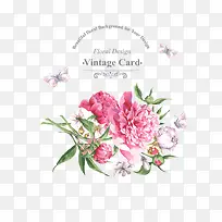 手绘牡丹花矢量素材-空若网 手绘牡丹花矢量素材-空若网