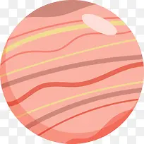 世界航天日粉色条纹星球-空若网 世界航天日粉色条纹星球-空若网