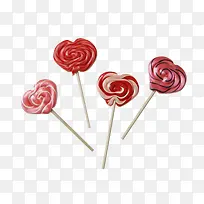 粉色爱心棒棒糖-空若网 粉色爱心棒棒糖-空若网