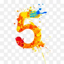 炫彩数字png免扣素材,-空若网 炫彩数字png免扣素材,-空若网