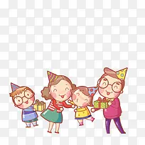 母亲节卡通人物素材-空若网 母亲节卡通人物素材-空若网