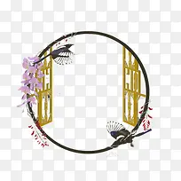 窗框底纹边框-空若网 窗框底纹边框-空若网