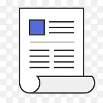 一份扁平化的手绘简历-空若网 一份扁平化的手绘简历-空若网