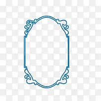 蓝色简介边框-空若网 蓝色简介边框-空若网
