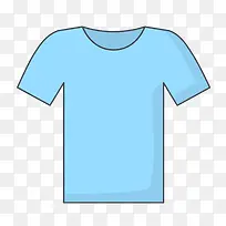 蓝色上衣可爱服饰图标-空若网 蓝色上衣可爱服饰图标-空若网