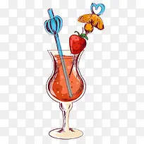 卡通夏季冰爽饮料装饰设计-空若网 卡通夏季冰爽饮料装饰设计-空若网