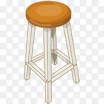 凳子png矢量素材-空若网 凳子png矢量素材-空若网